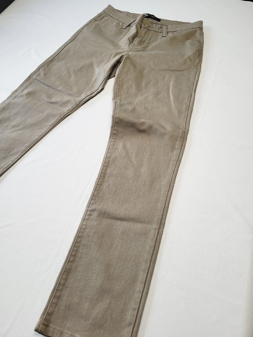 Levi Straus Women's Tan Mid Rise Skinny Stretch Denim Jeans Size 10M W30/L32